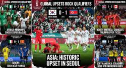 FIFA World Cup Qualifiers Produce Major Upsets Across Continents